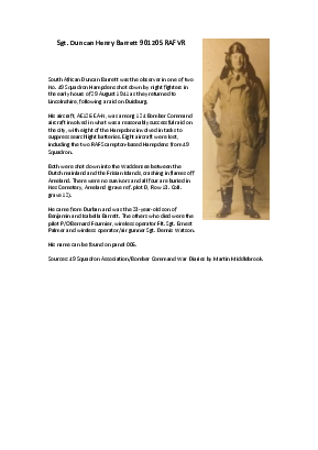 A preview of a PDF biography for Barrett, Duncan Henry